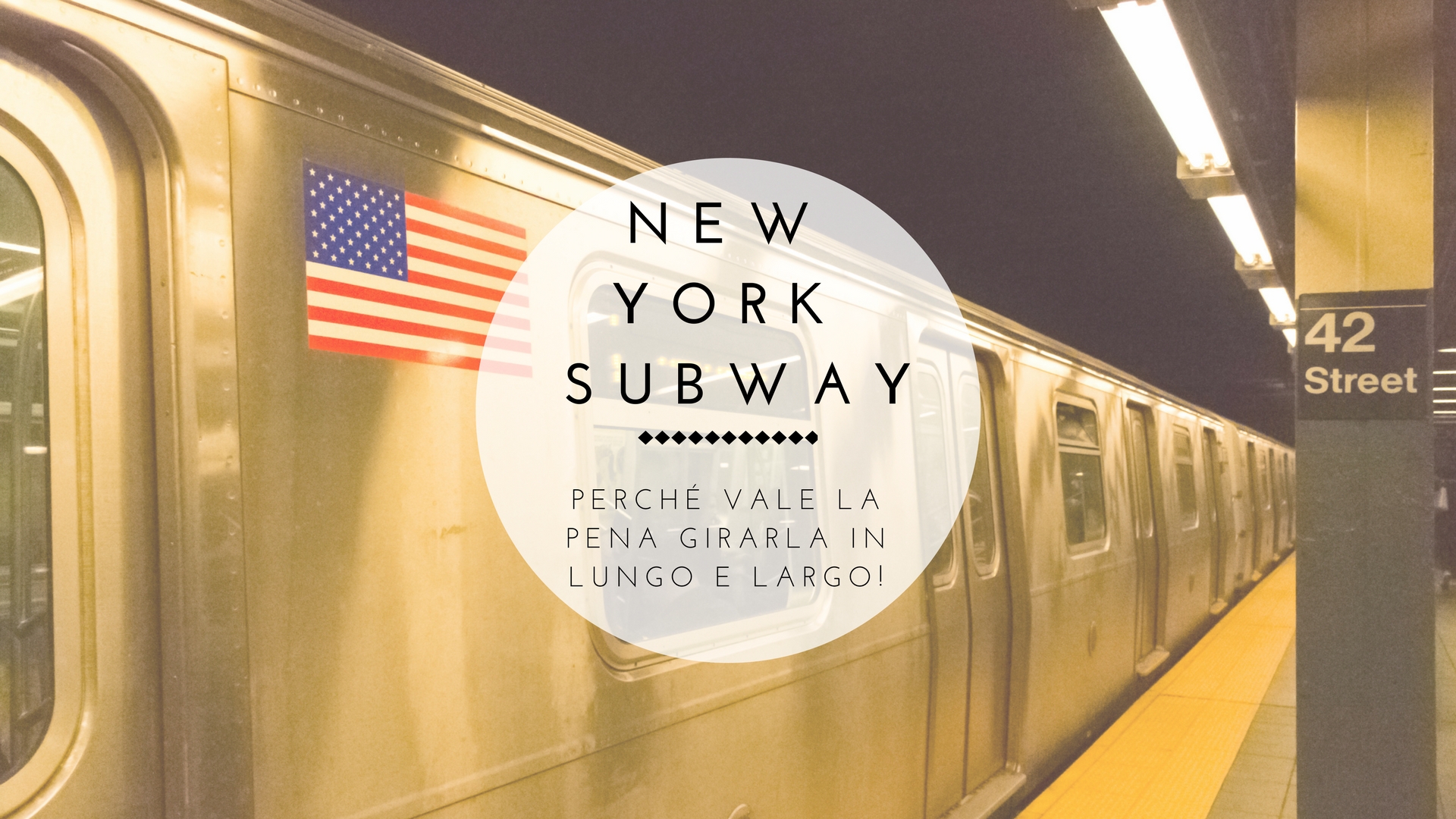 New York Subway: un teatro sotterraneo
