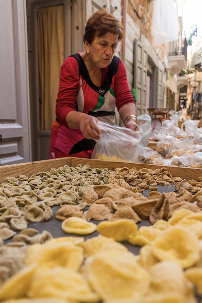 La Via delle Orecchiette a Bari